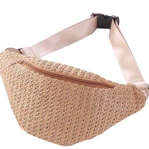 Wren Raffia Fanny Pack